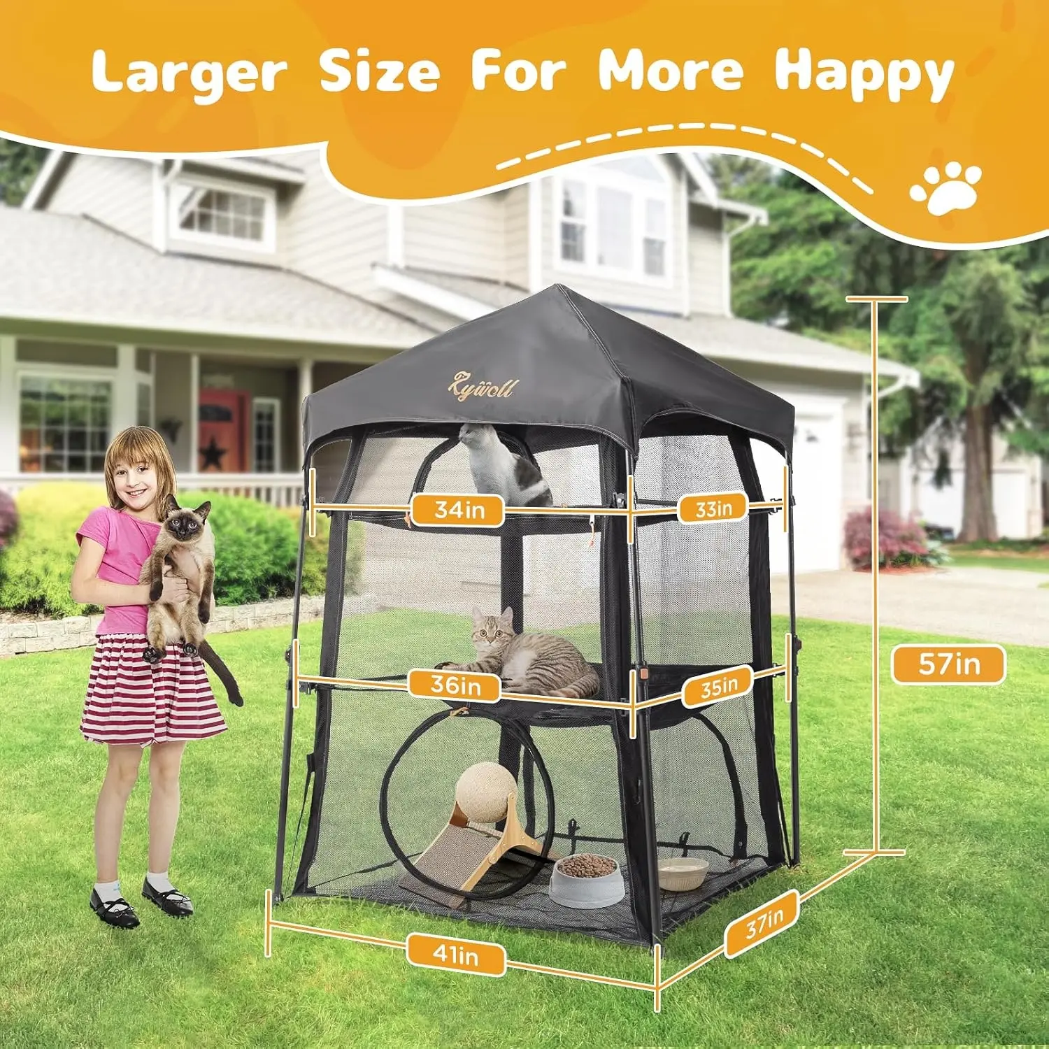 Extra Large Outdoor Cat Enclosure