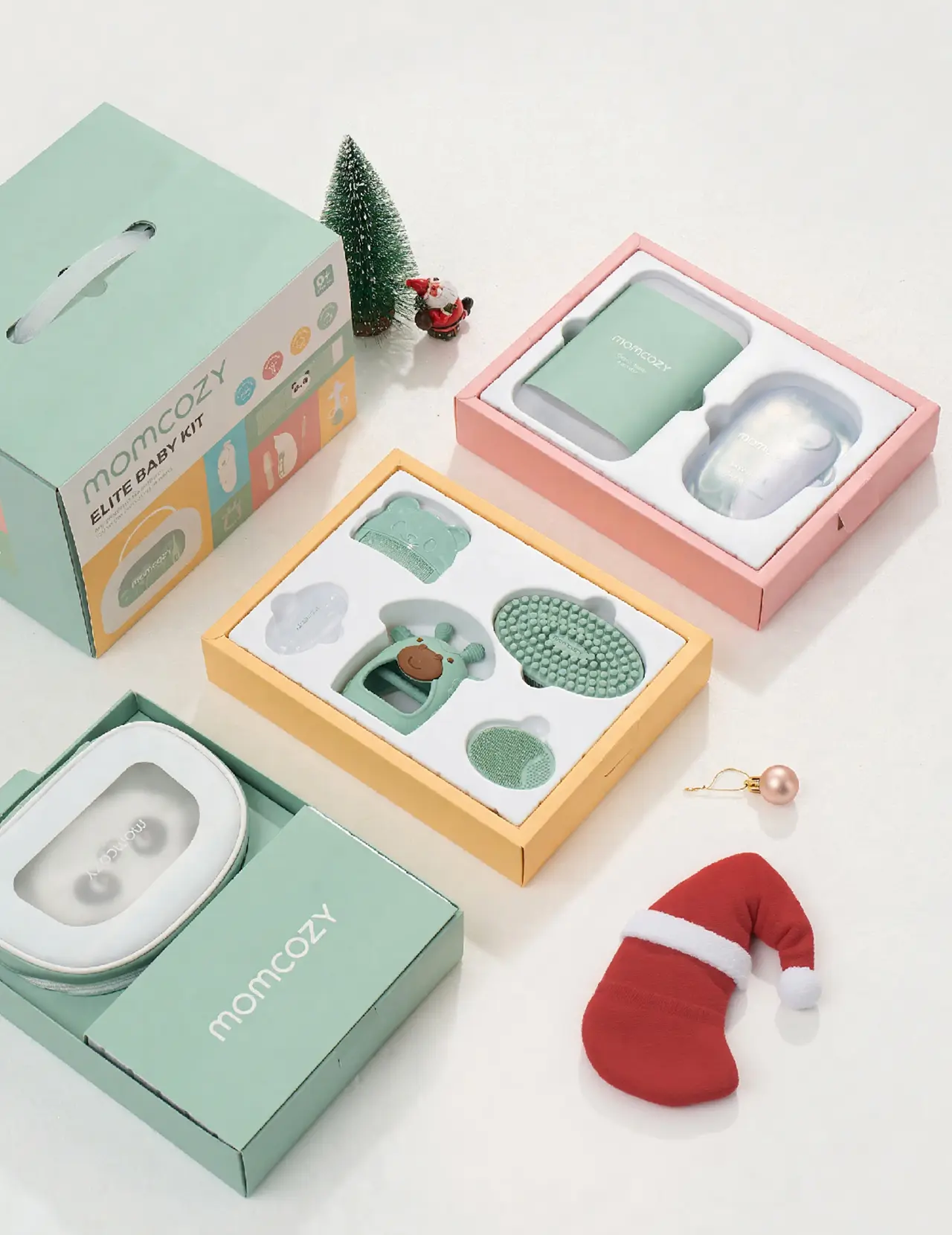 Baby Care Kit – Grooming, Health & Bath Gift Set with Nail File, Thermometer & Nasal Aspirator