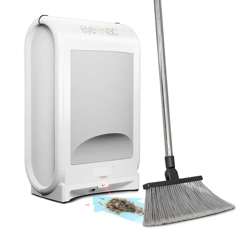 Automatic Dustpan & Touchless Vacuum - 1400W Motor, 23kPA Suction