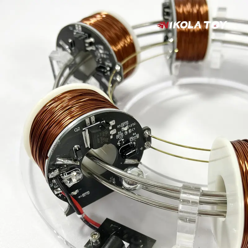 High tech electromagnetic coil accelerator(6-coil high-performance version)