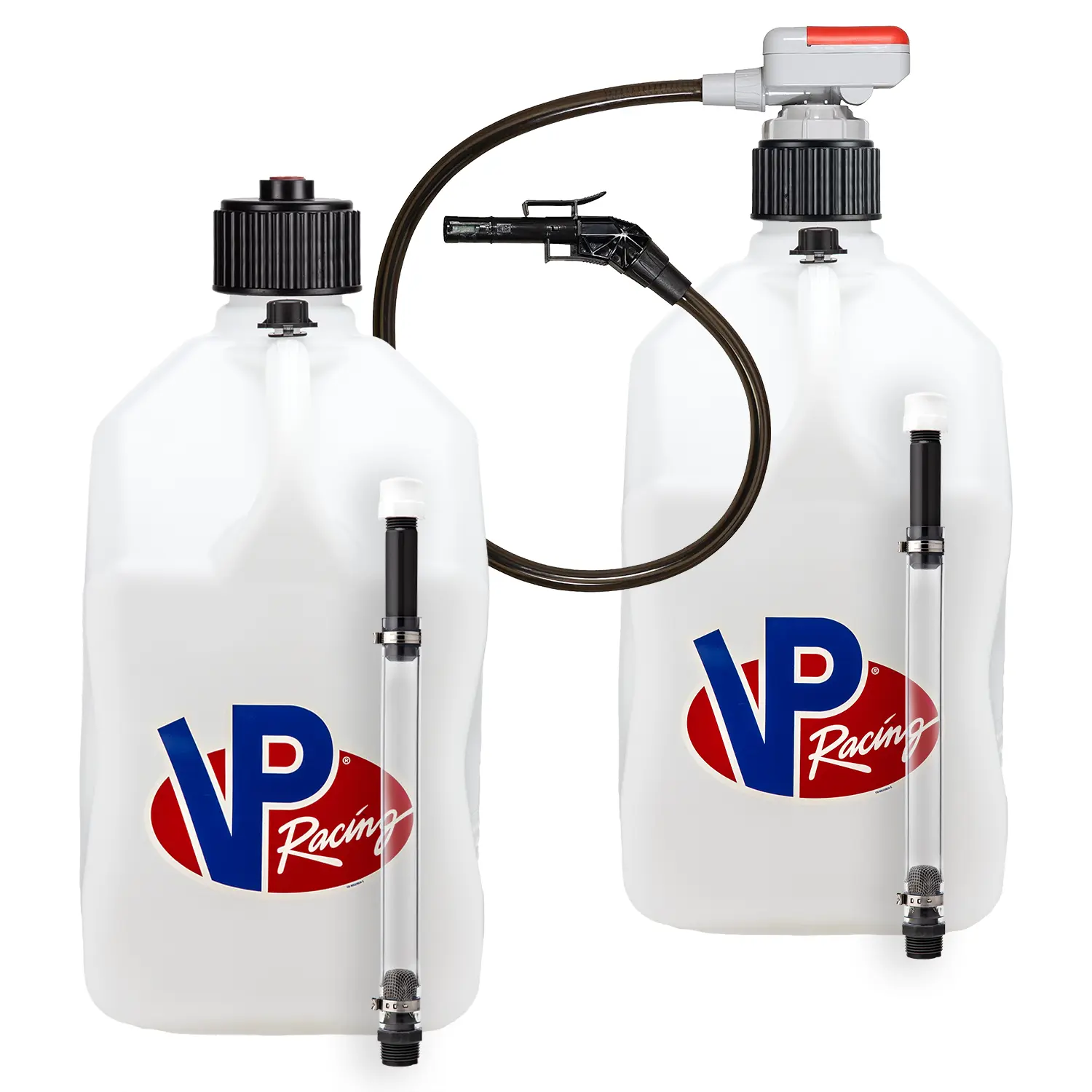 2 PACK 5.5 Gallon Plastic Utility Jug – Heavy-Duty, Leak-Proof with Quick-Flow Spout for Automotive & Motorsport Use