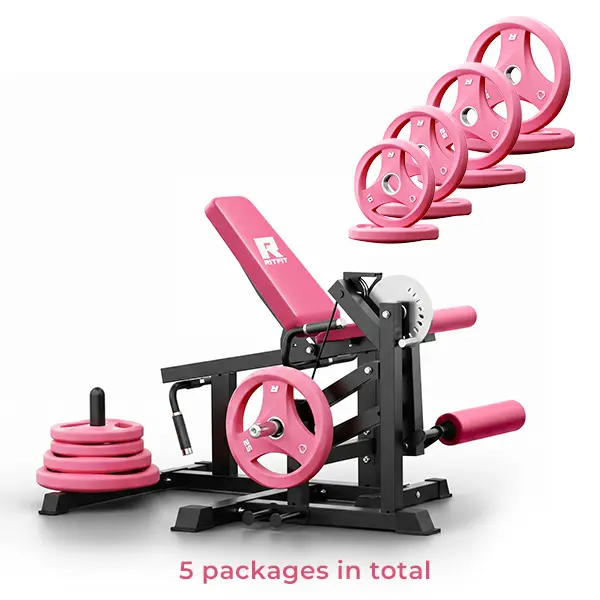 3-in-1 Leg Extension & Curl Machine – Adjustable Strength Training Equipment for Glutes, Legs & Home Gym Workouts