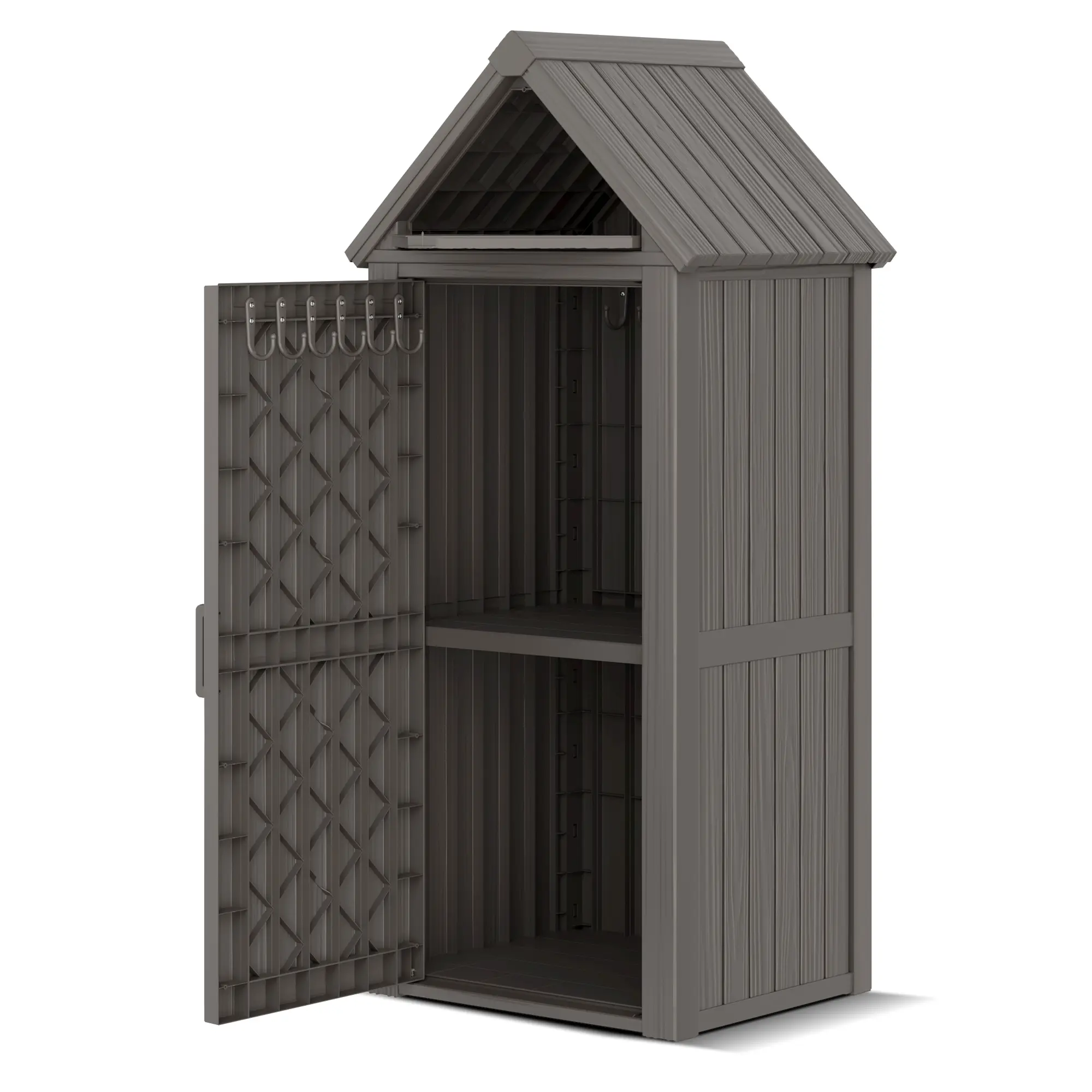 Outdoor Storage Cabinet, Cleaning Cabinet, Tool Cabinet, Rainproof and Waterproof, Sunproof for Backyards & Patios, Backyard Storage Box,Summervibes
