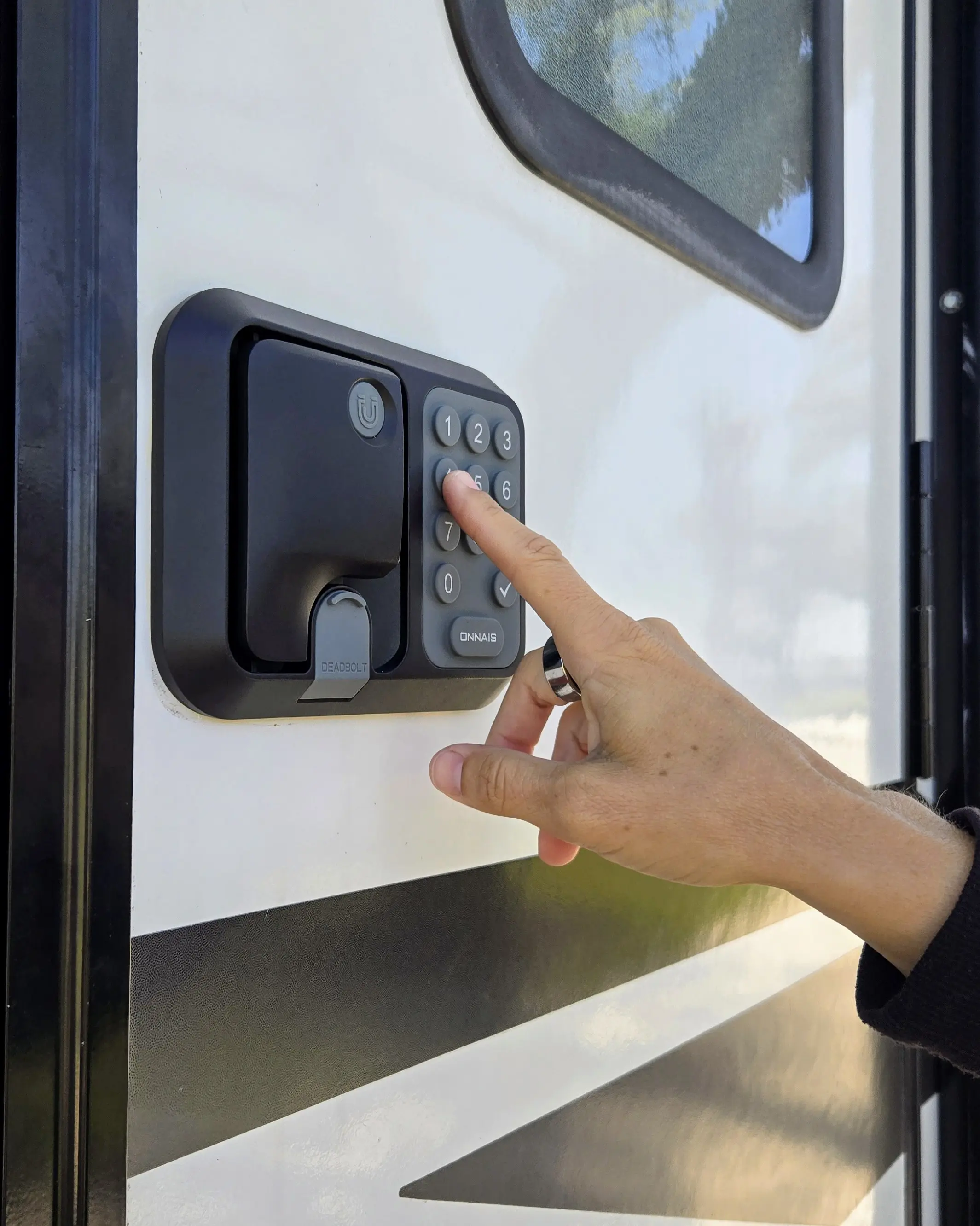 RV Keyless Entry Door Lock