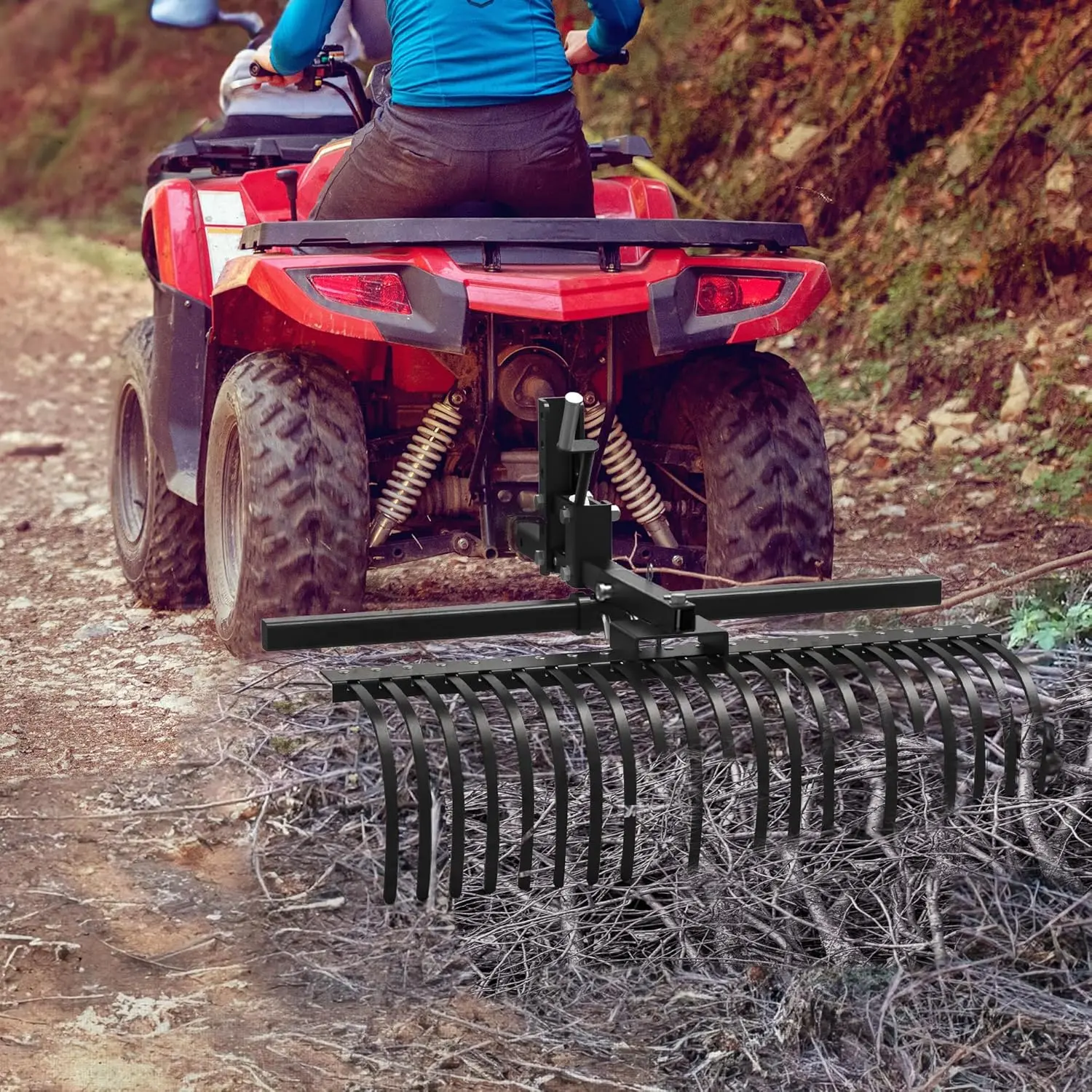 48" / 60" Tow Behind Landscape Rake