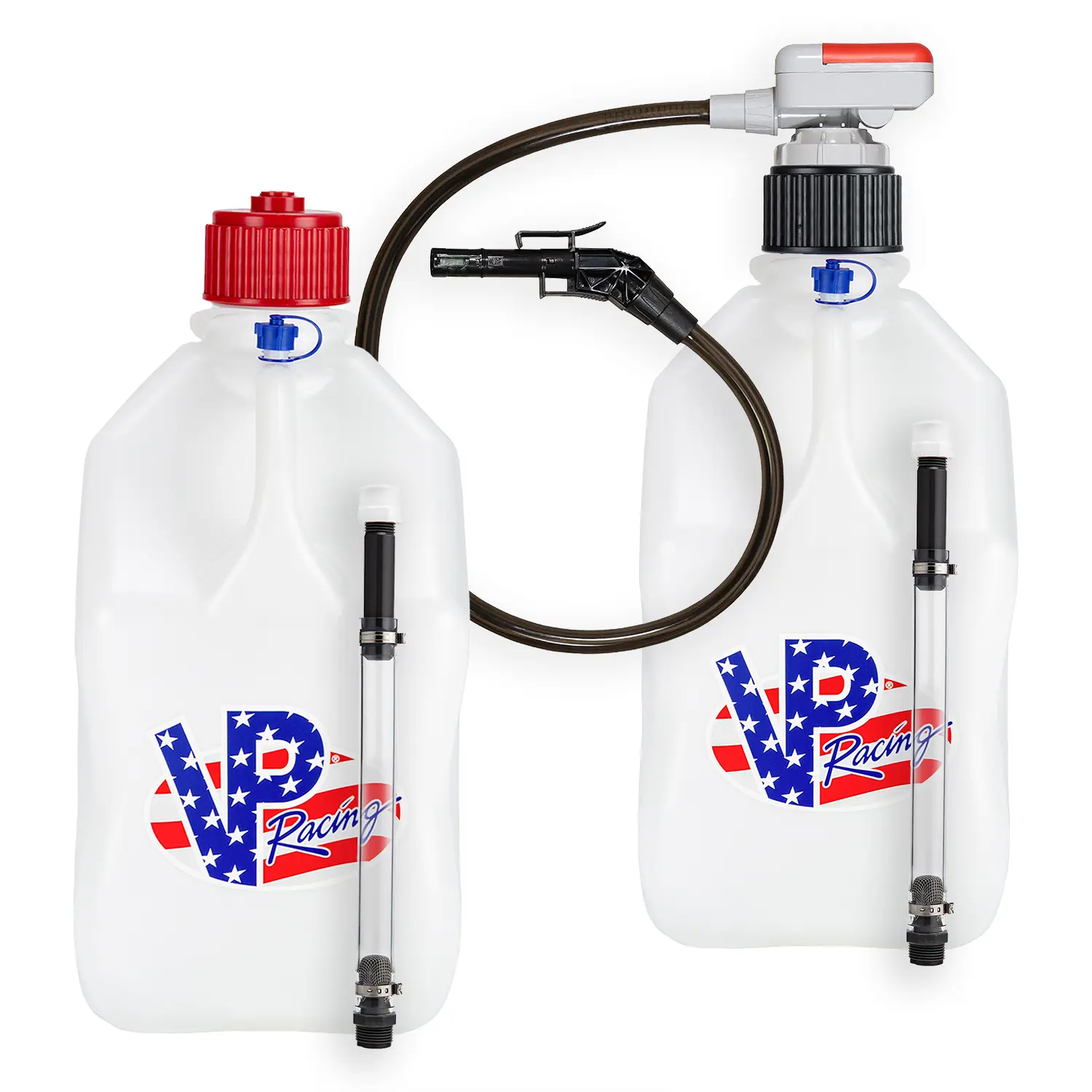 2 PACK 5.5 Gallon Plastic Utility Jug – Heavy-Duty, Leak-Proof with Quick-Flow Spout for Automotive & Motorsport Use