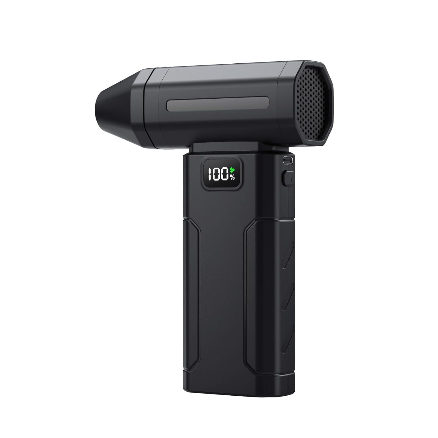Compressed Air Duster, 180000RPM Powerful Cordless Electric Air Duster with Brushless Motor and LED Light, Rechargeable Stepless Speed Regulation Dust Blower