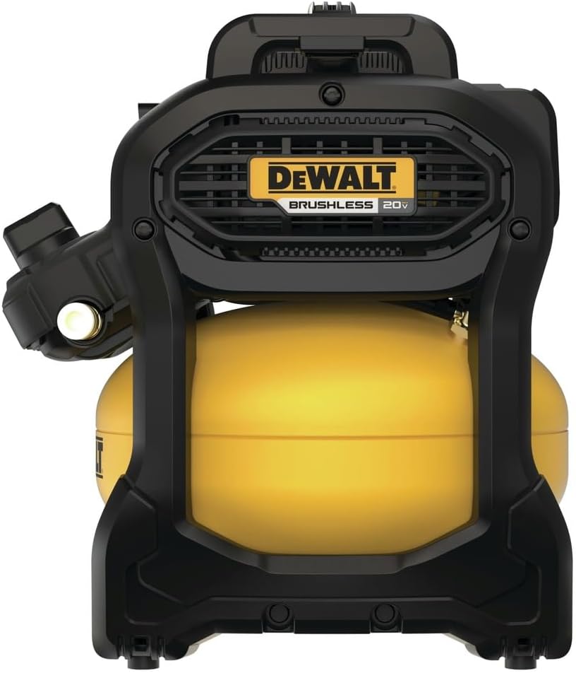 20V  Portable Cordless Air Compressor Kit, 2.5 Gallons, 140 PSI, Brushless with Battery & Charger