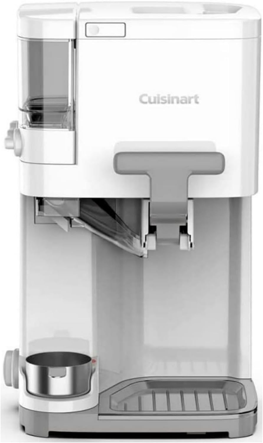 Soft Serve Ice Cream Machine- Mix It In Ice Cream Maker for Frozen Yogurt, Sorbet, Gelato, Drinks 1.5 Quart, White, ICE-48
