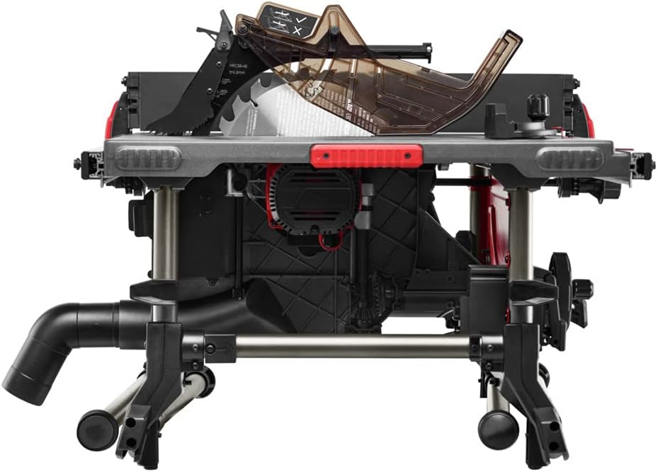 15 Amp 10 Inch Portable Jobsite Table Saw with Folding Stand