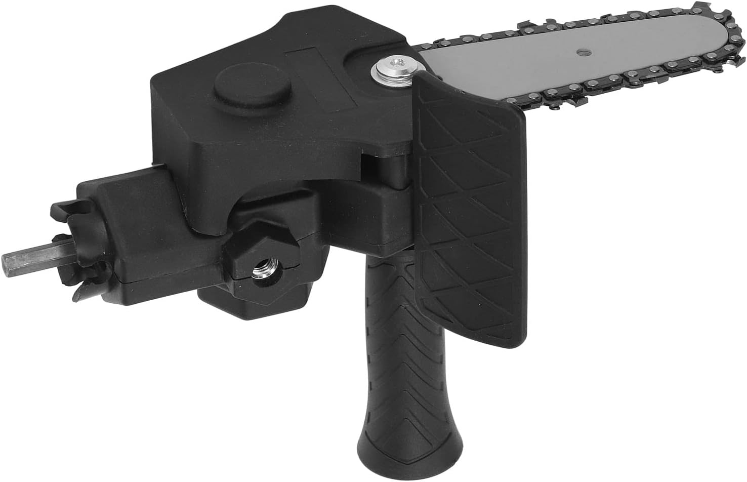 Pro-Grade Electric Drill to Chainsaw Adapter with Auxiliary Handle
