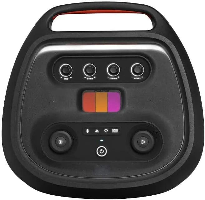 PartyBox Ultimate 1100W Portable Speaker - Wi-fi & Bluetooth Connectivity Splashproof, Powerful Sound and Light Show (JBLPARTYBOXULTAM) + Wireless Two Microphone System with Receiver + More