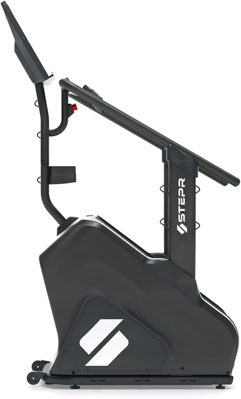 Classic Stair Master with LED Touchscreen, Commercial Grade Stairmaster Machine for Home, 190 Steps/Min, Resistance Band Attachments, 400 lb Capacity