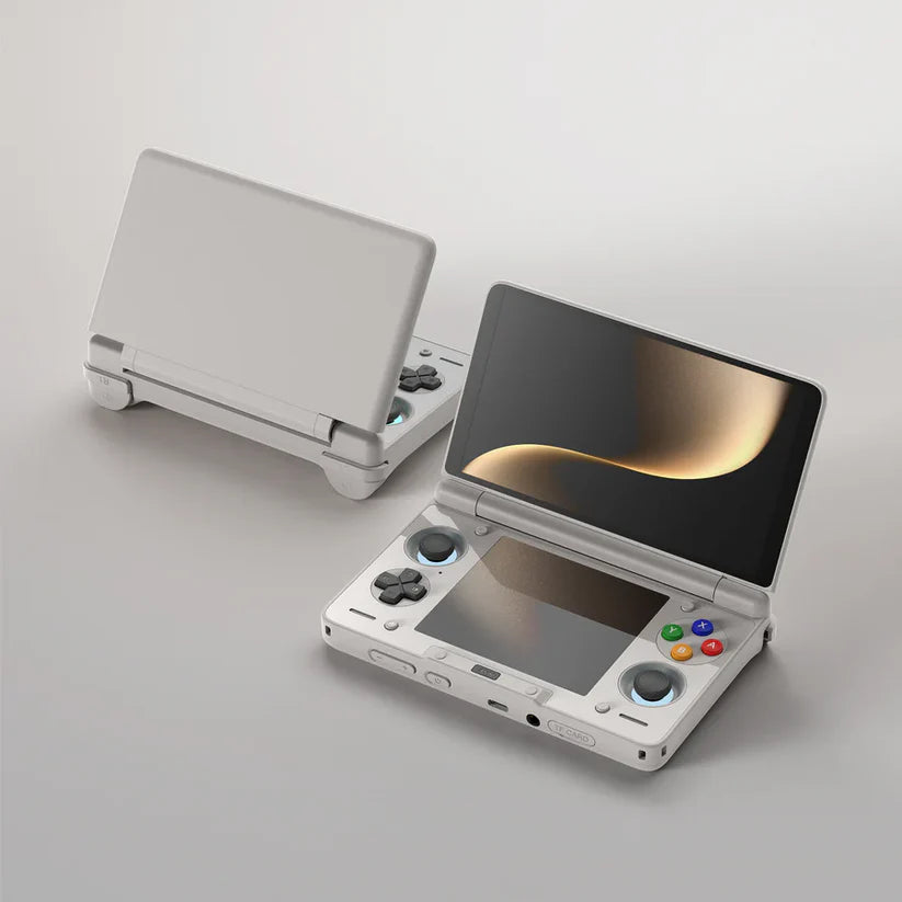 Dual-Screen Clamshell Gaming Handheld