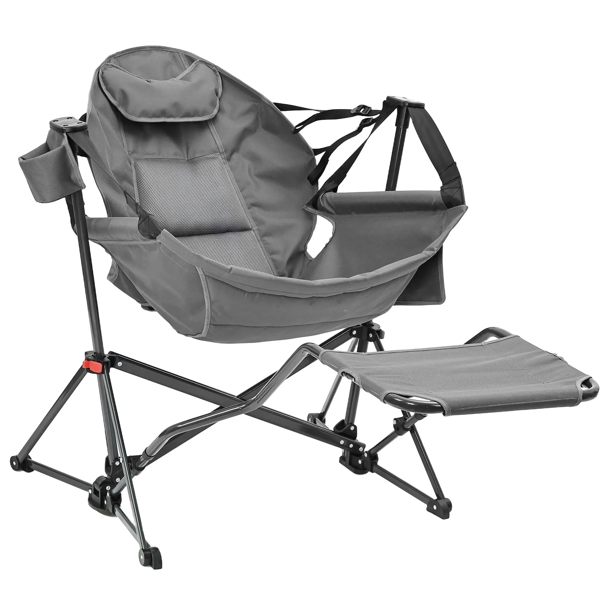Hammock Camping Chair, Swing Chair Rocking Chair With Pedal, Max 450 lbs Capacity hammock life