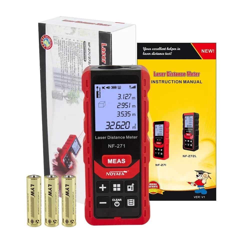 Professional Laser Distance Meter: High-Precision Digital Tape Measure