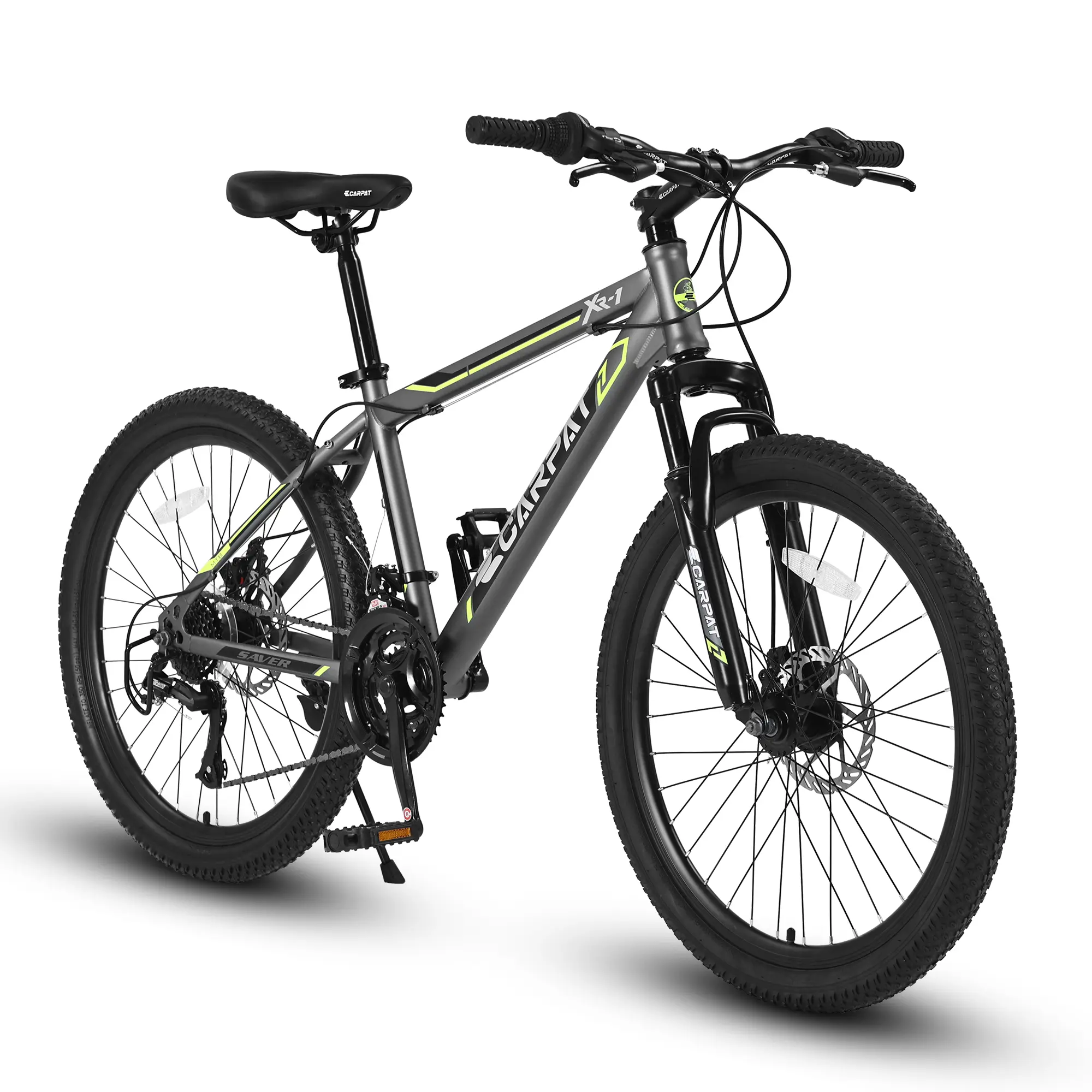 26'' Mountain Bike – 21-Speed Lightweight MTB with Durable Steel Frame for Urban & Trail Riding