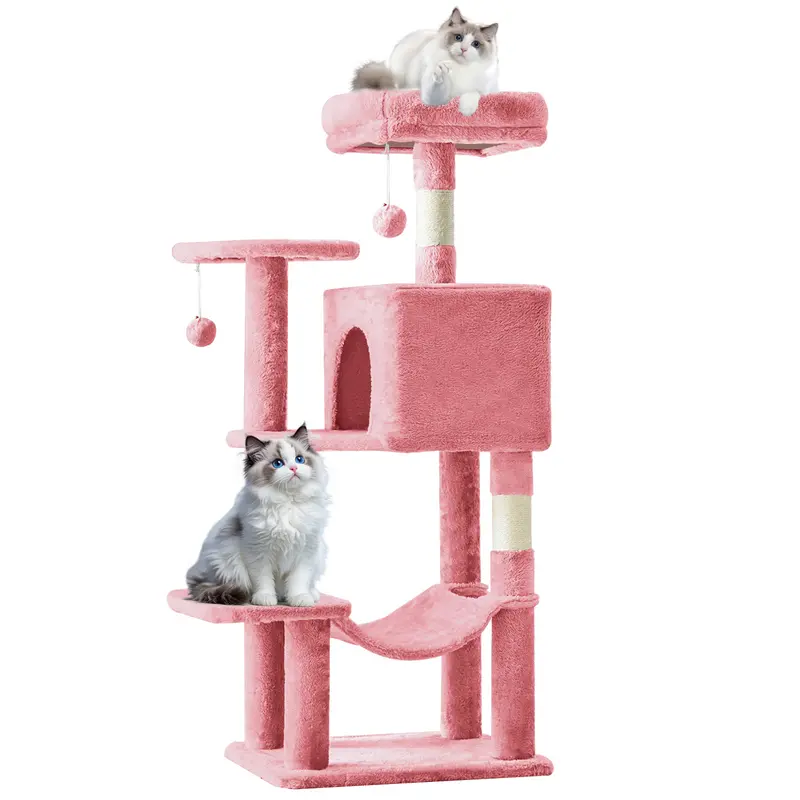 Cat Climbing Shelf, Post Cascading Cat Climbing Shelf