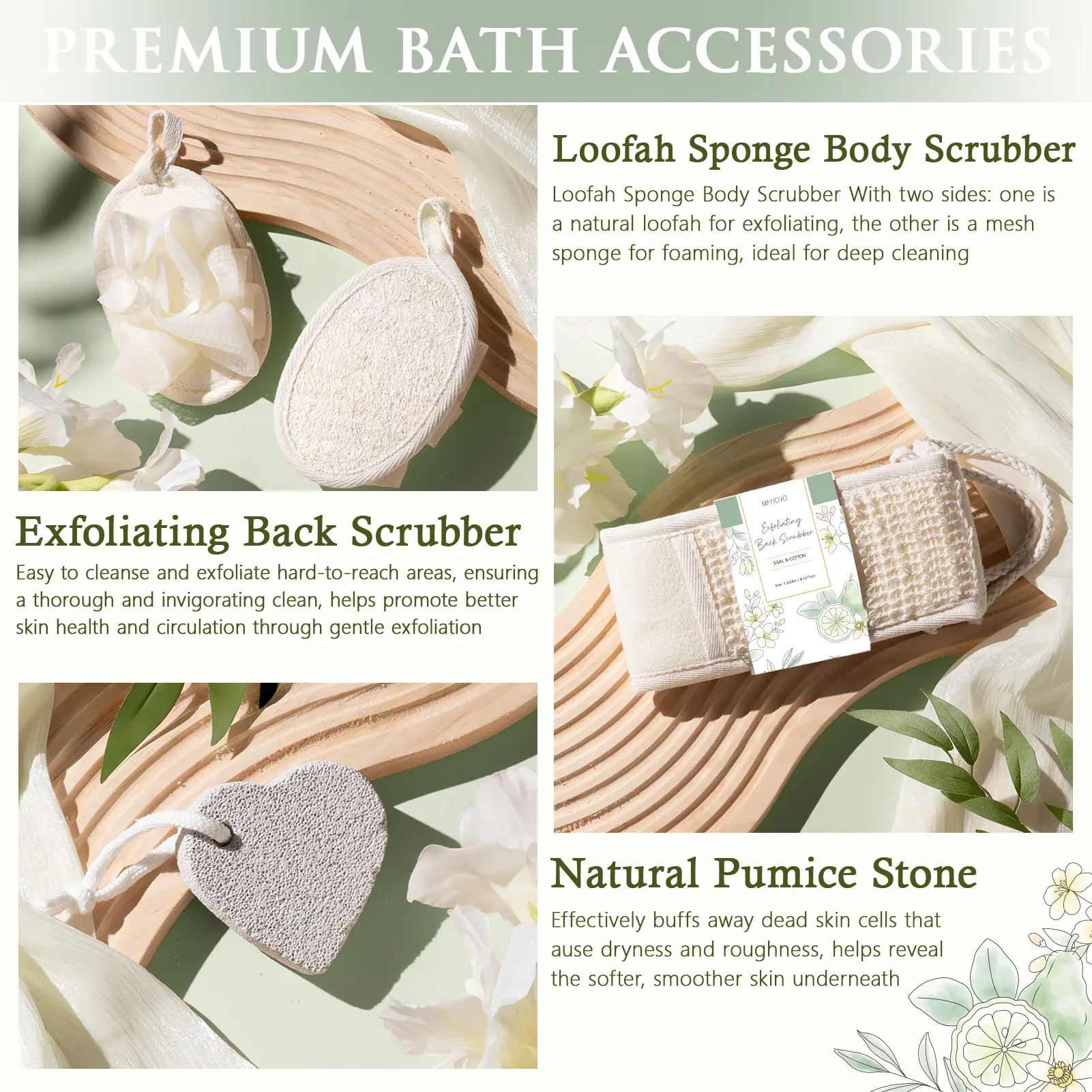Valentine's Day Gifts for Women, Bergamot Jasmine Relaxing Spa Gift Baskets for Women Self Care Package Bath Gift Set, Home Bath and Body Kit