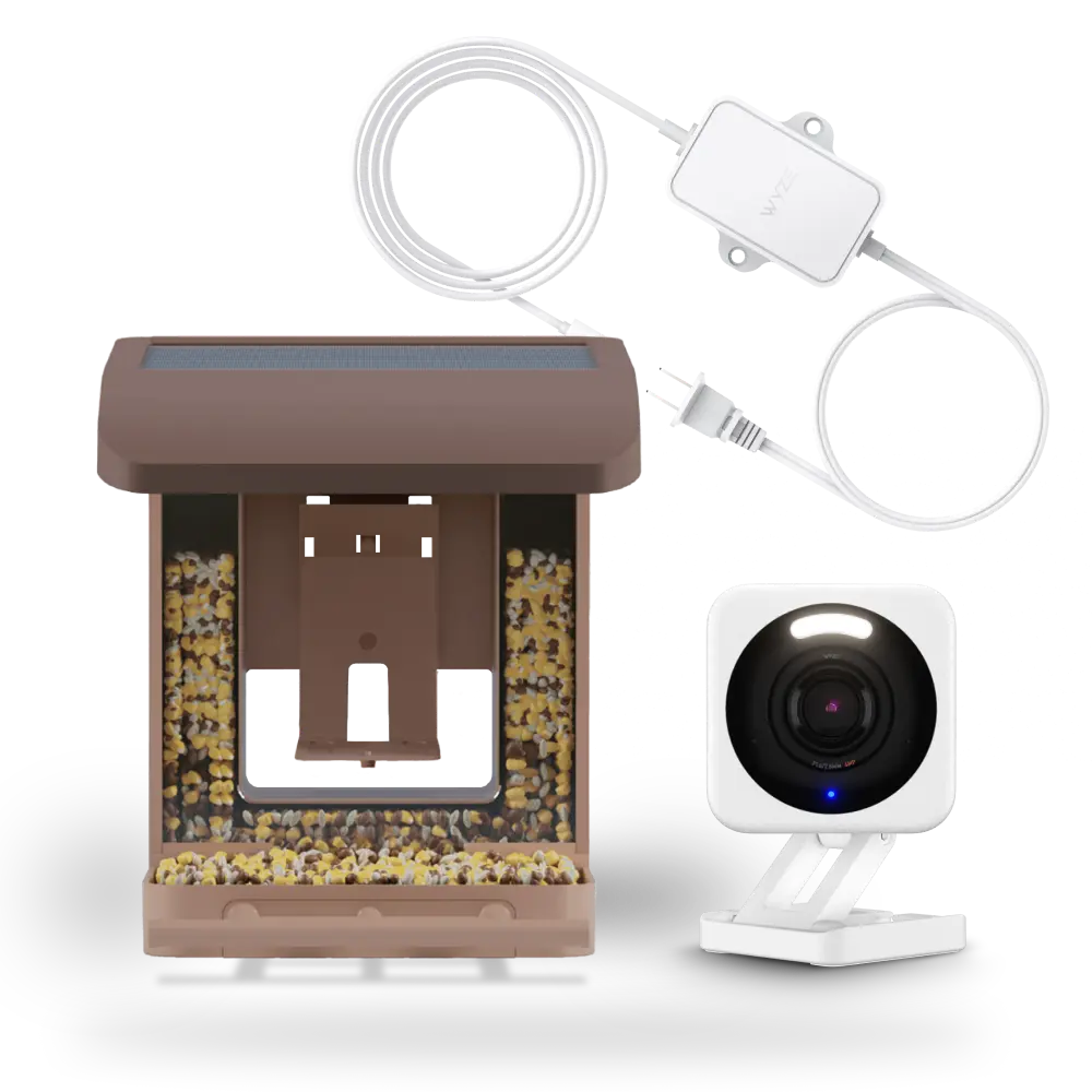 Smart Bird Feeder with Camera – Watch & Record HD Live Video of Birds Visiting Your Backyard Anytime