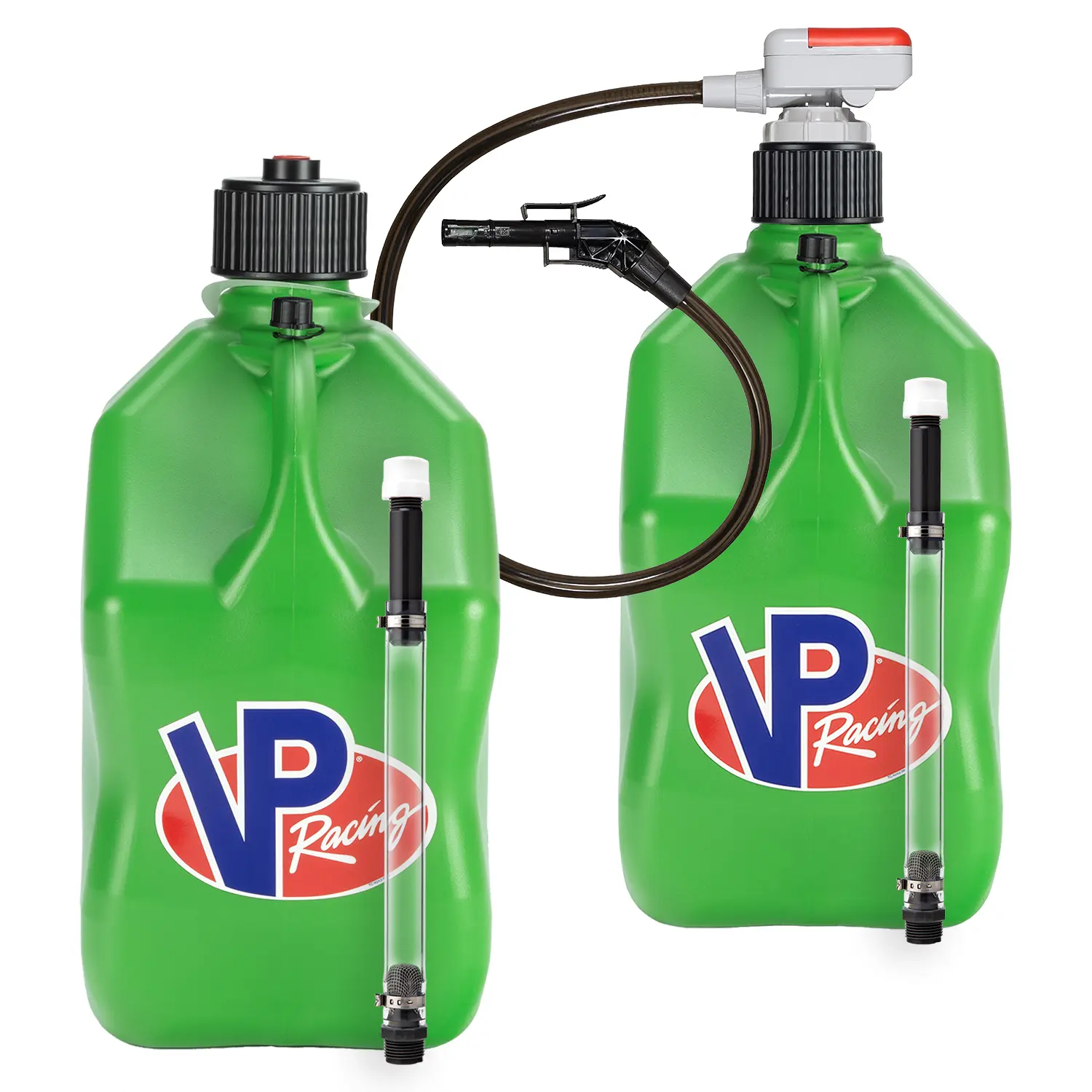 2 PACK 5.5 Gallon Plastic Utility Jug – Heavy-Duty, Leak-Proof with Quick-Flow Spout for Automotive & Motorsport Use