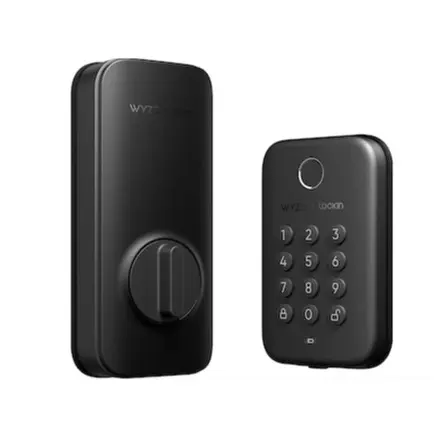 Smart Fingerprint Door Lock – Keyless Bluetooth Deadbolt with Auto-Lock, Weatherproof Design & App Control