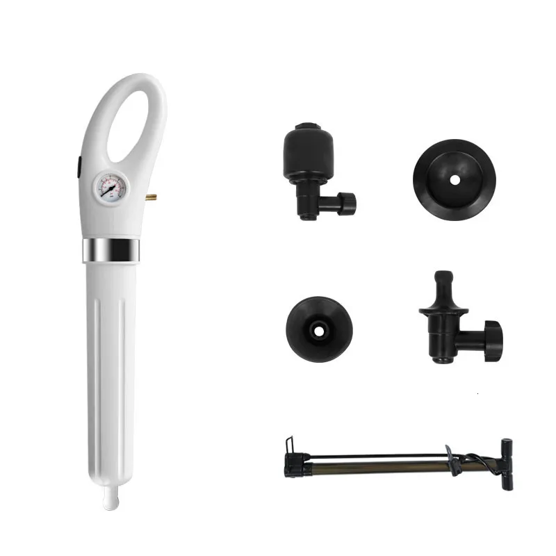 All-In-One Kinetic Air Drain Blaster: High-Pressure Pneumatic Plunger Kit