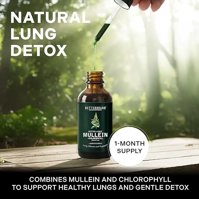 Leaf & Chlorophyll Drops - Lung Detox