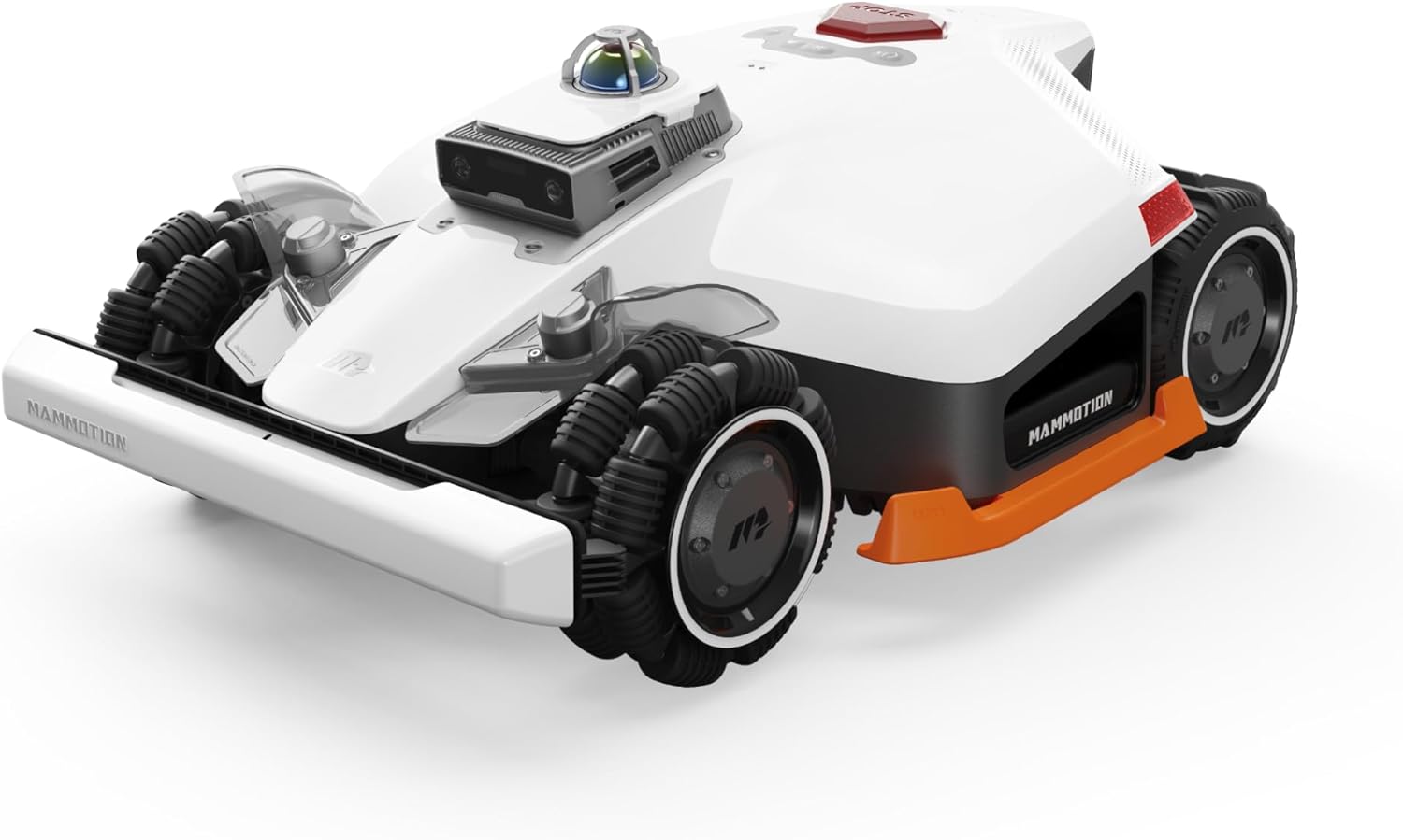 LUBA 3 AWD 5000H Robot Lawn Mower with Garage, 1.25 Acres, 360° LiDAR+NetRTK+AI Vision, All-Wheel-Drive for 80% Slopes, 50 Multi-Zone Management, Cutting Height 2.2"-4.0"