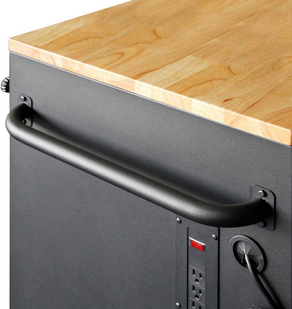 52" x 61cm D 9 Drawer Height Adjustable Workbench
