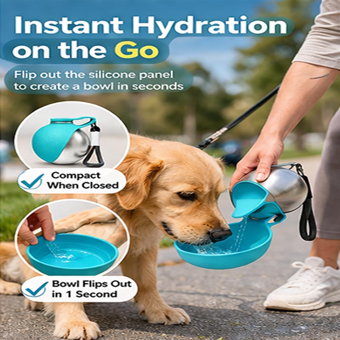 2 in 1 Portable Tumbler