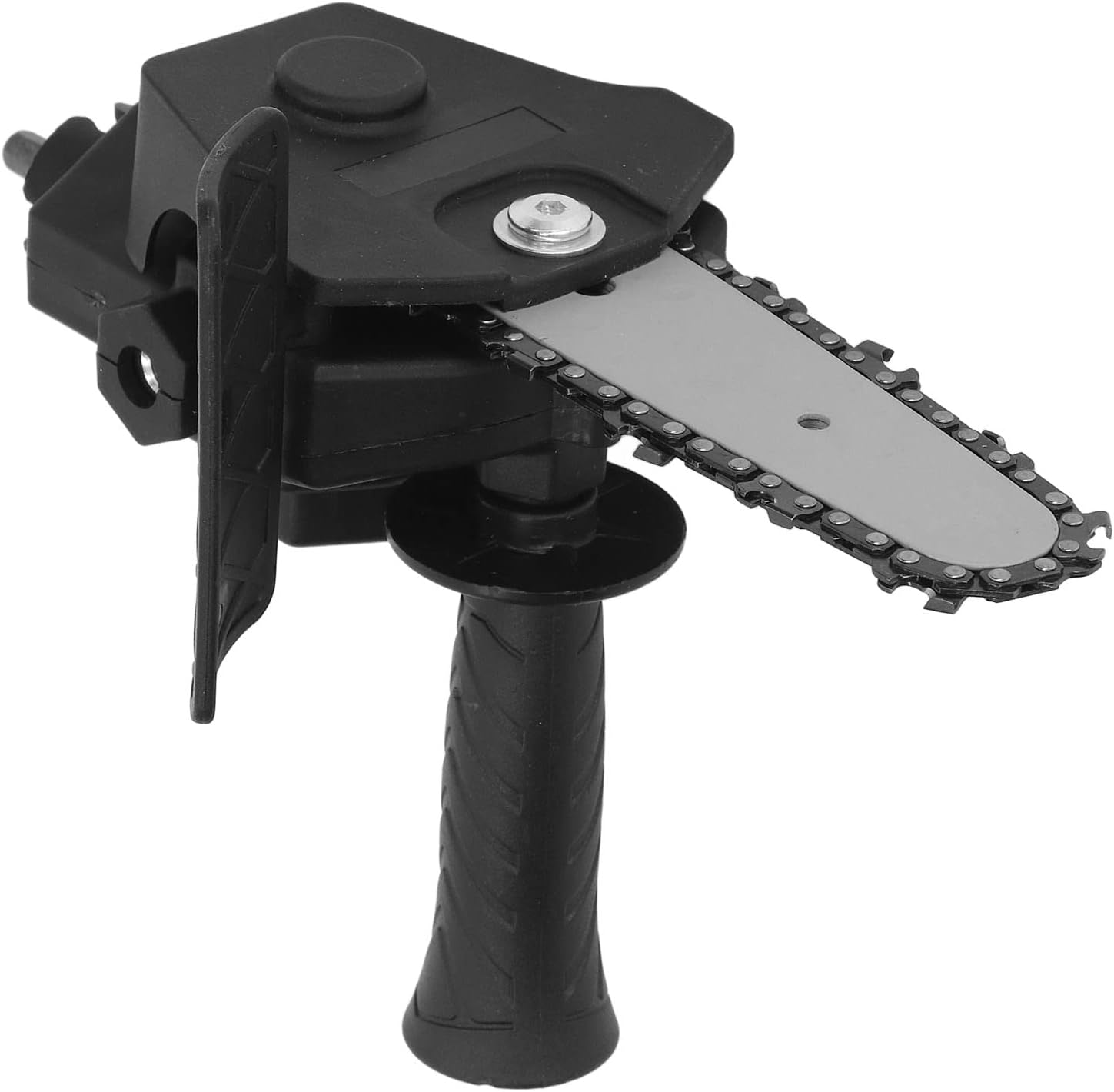 Pro-Grade Electric Drill to Chainsaw Adapter with Auxiliary Handle