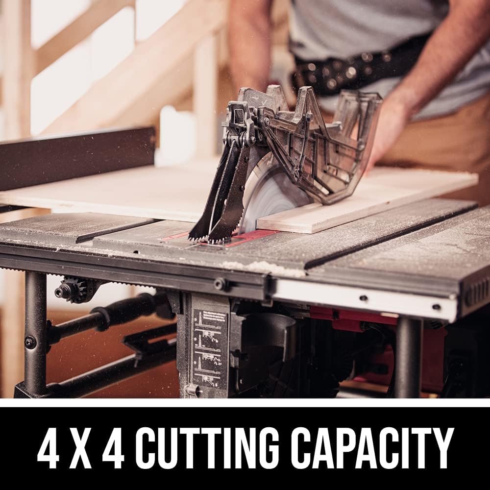 15 Amp 10 Inch Portable Jobsite Table Saw with Folding Stand