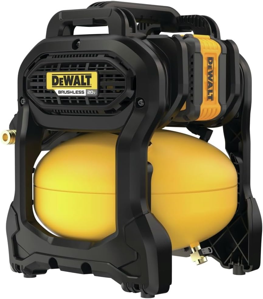 20V  Portable Cordless Air Compressor Kit, 2.5 Gallons, 140 PSI, Brushless with Battery & Charger