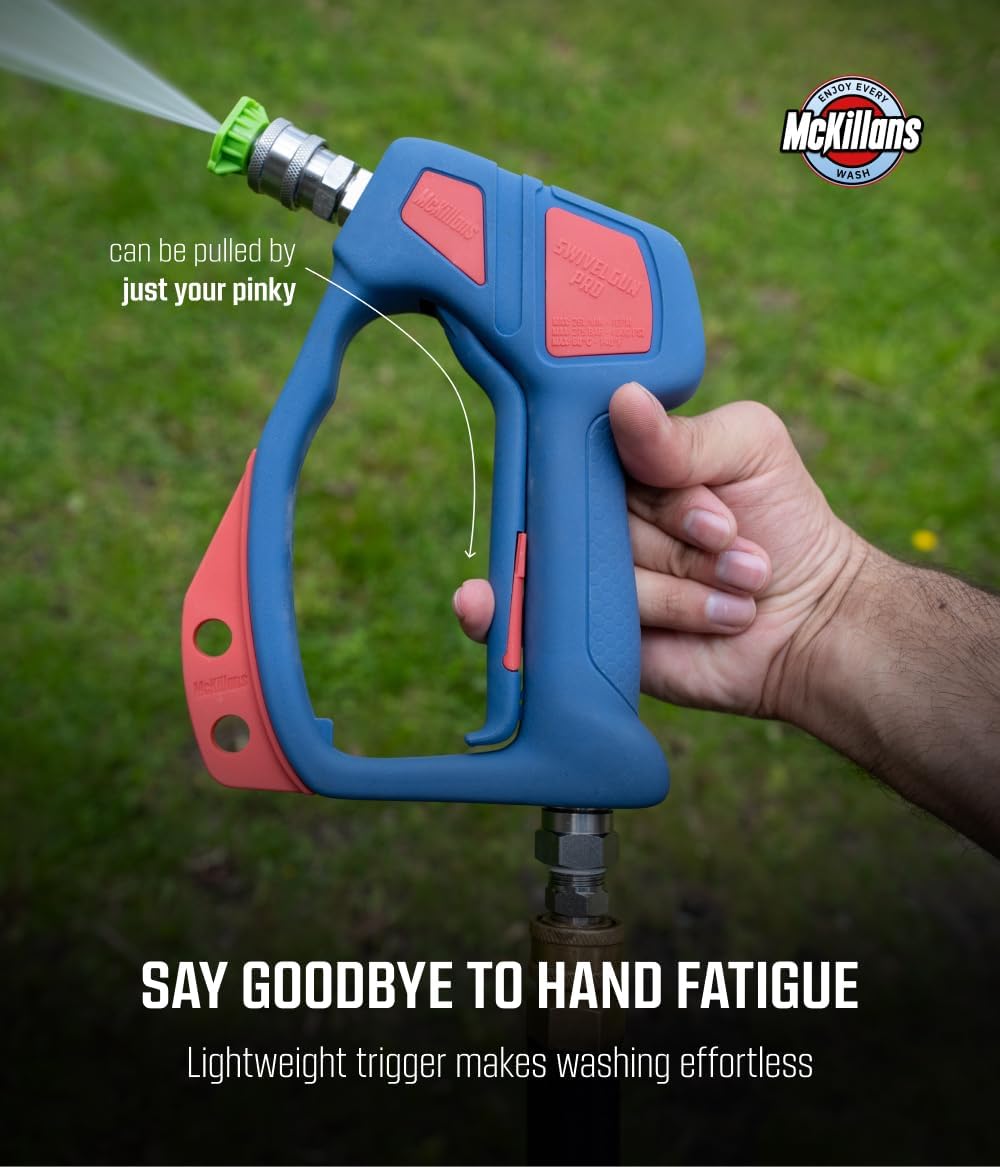 Pro 360° Swivel Short Pressure Washer Gun (Anti-Tangle)