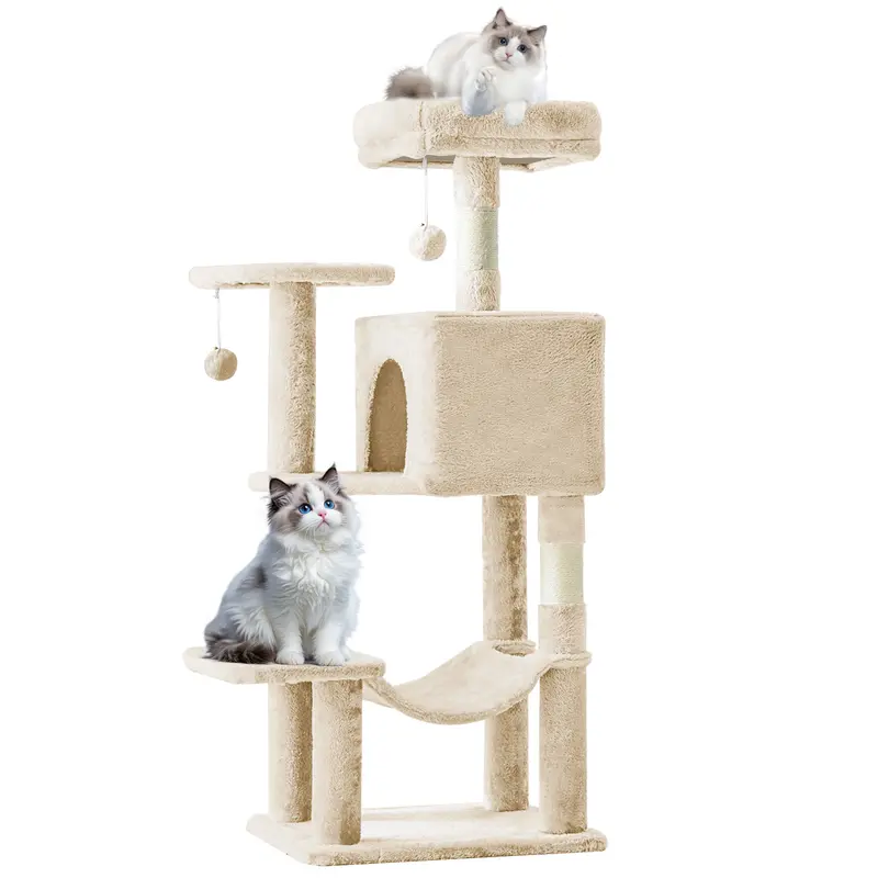 Cat Climbing Shelf, Post Cascading Cat Climbing Shelf