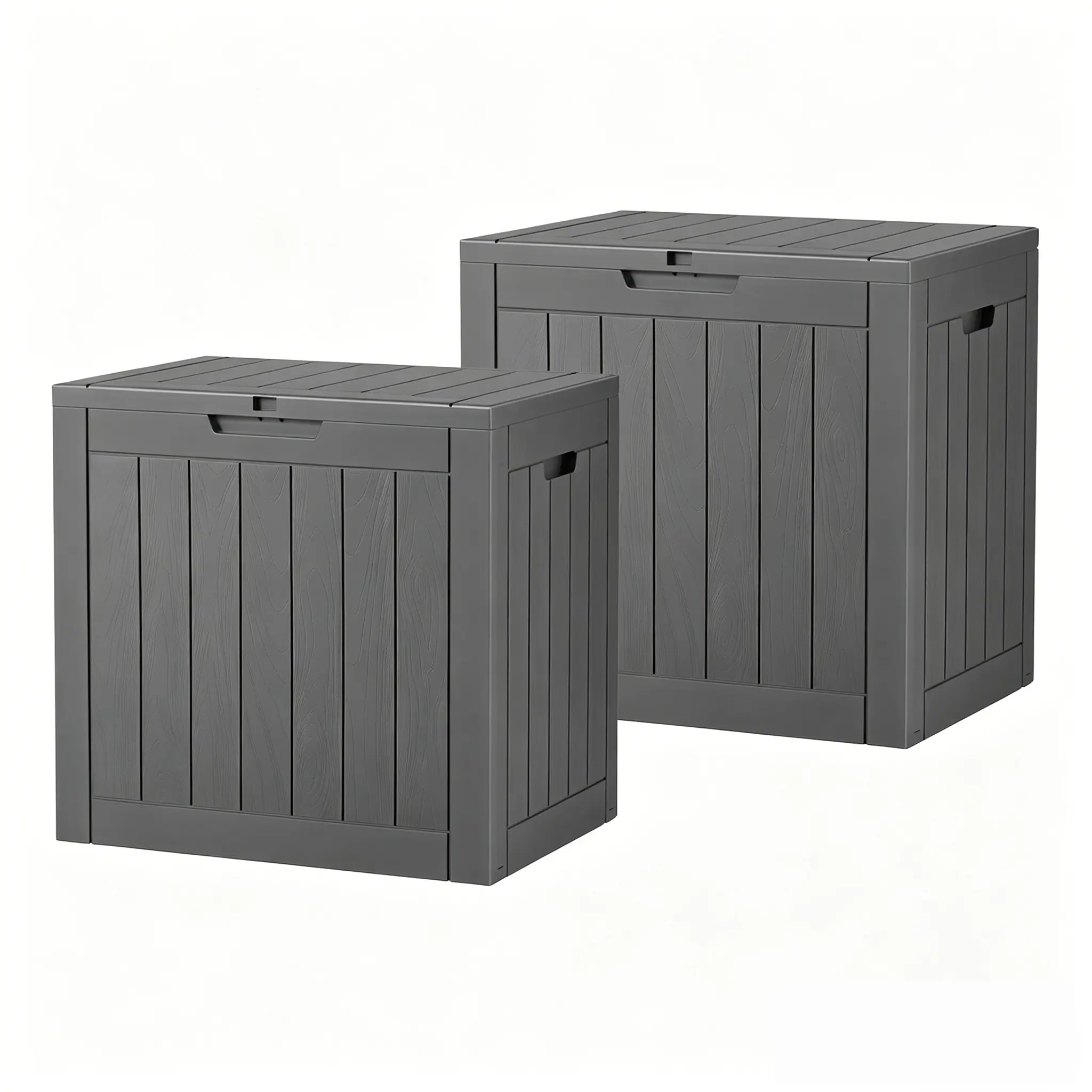 Outdoor Storage Box Weatherproof,  Resin Lockable Outdoor Storage for Secure Package Deliveries and Indoor Storage.Summervibes