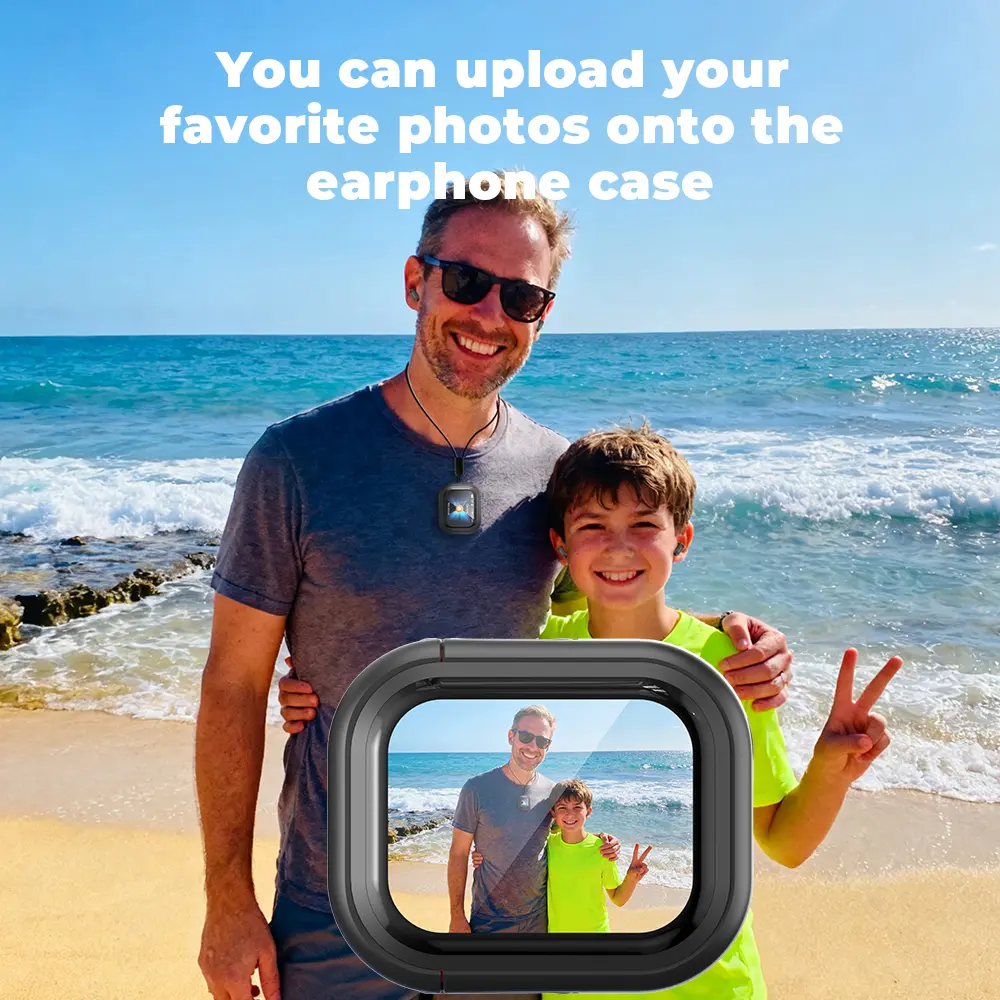 Bluetooth 6.0 Earphones LED Display High Fidelity Waterproof Wireless Earphones | Suitable for Office, Sports, Study and Audio Calls | Built-in Microphone | Earphones