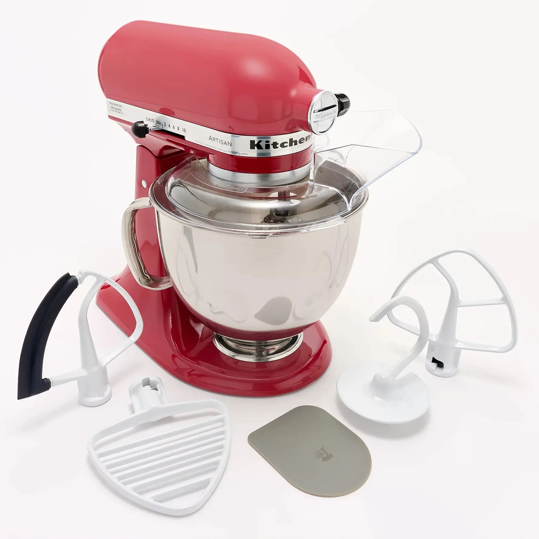 5QT Artisan Stand Mixer – Powerful Kitchen Mixer with Pastry Beater & Flex Edge Beater for Effortless Baking