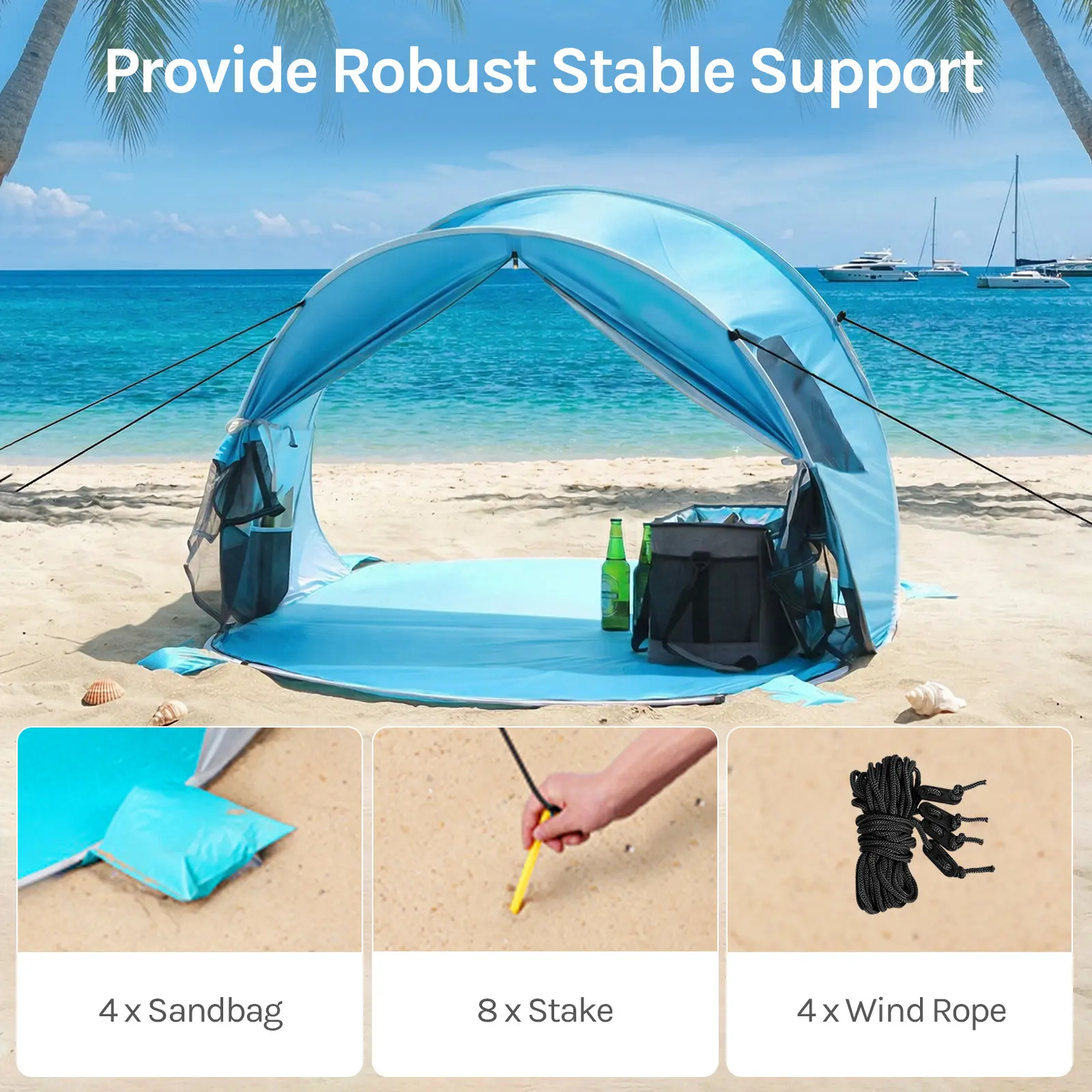 Beach Tent Sun Shelter Indoor Playhouse Canopy Cabana Camping Outdoor Folding outdoorfun #SummerVibes,summerwins