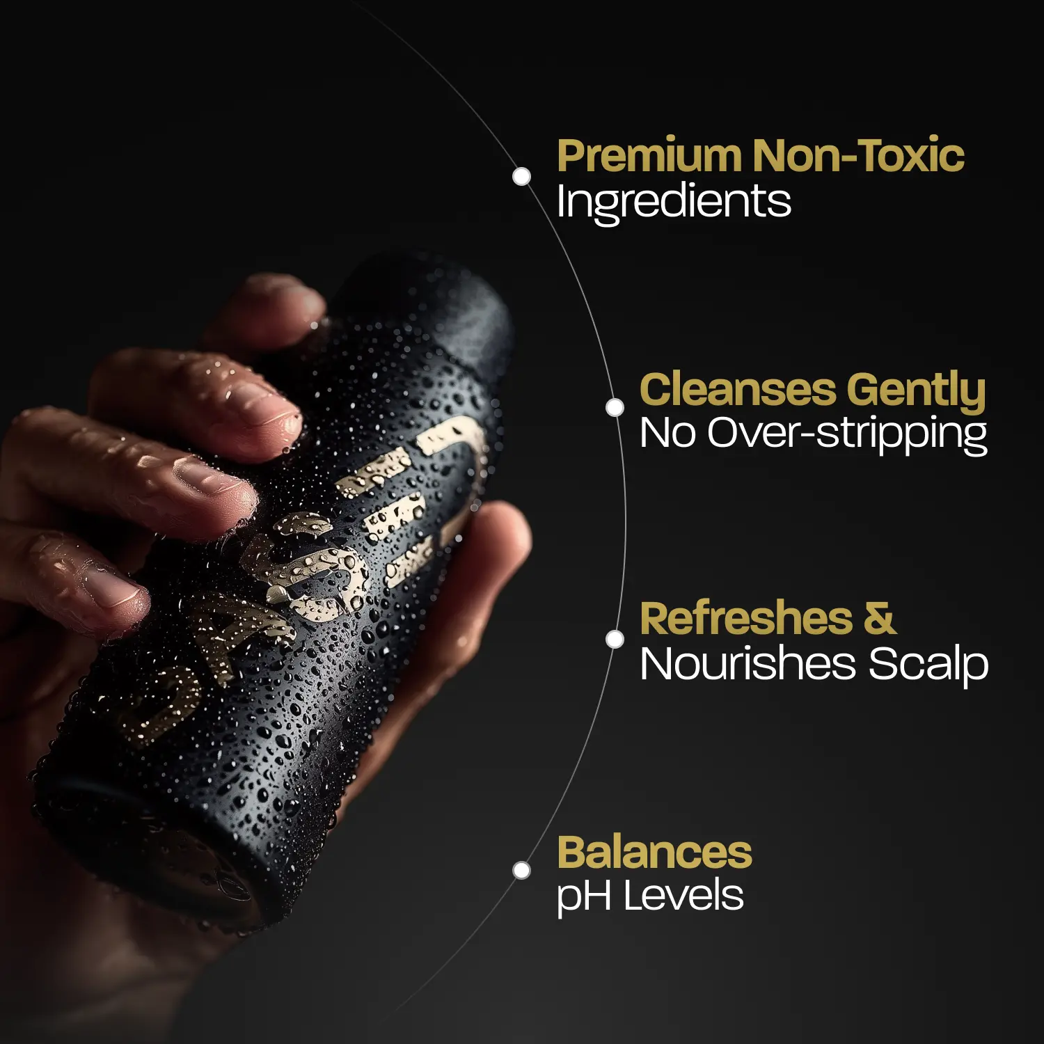 Shower Duo | Shampoo + Conditioner | Deep Clean, Hydrates, Soothes Scalp, Boosts Volume | Fresh Peppermint | Premium Non-Toxic Formula | 12oz Each