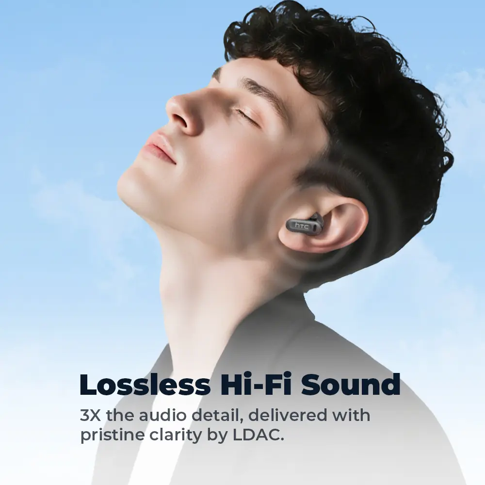 Bluetooth 6.0 Earphones LED Display High Fidelity Waterproof Wireless Earphones | Suitable for Office, Sports, Study and Audio Calls | Built-in Microphone | Earphones