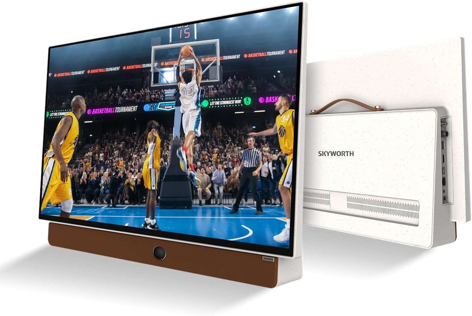 24-Inch Portable Smart TV with Protective Case
