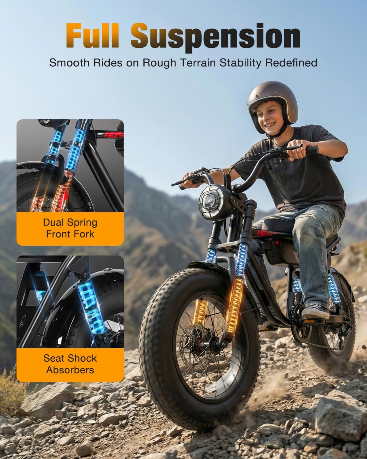 Electric Bike for Teens Adults