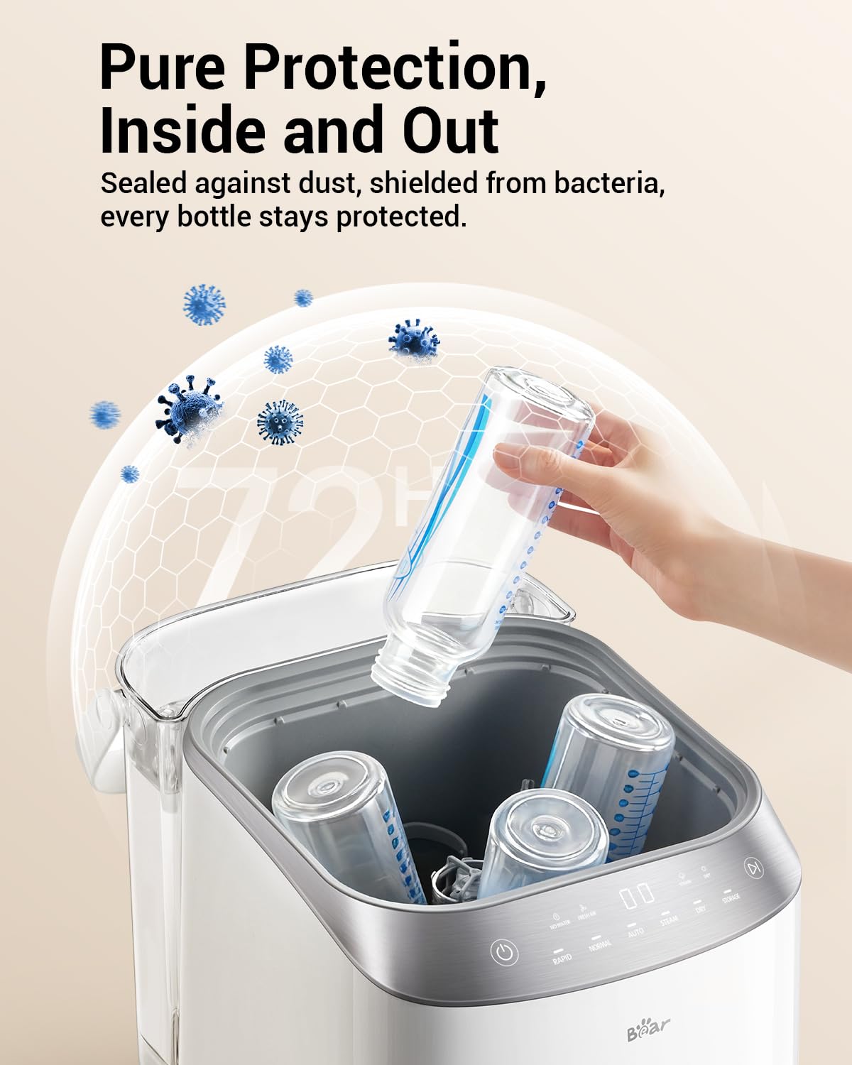 All-in-One Baby Bottle Washer, Sterilizer and Dryer Pro