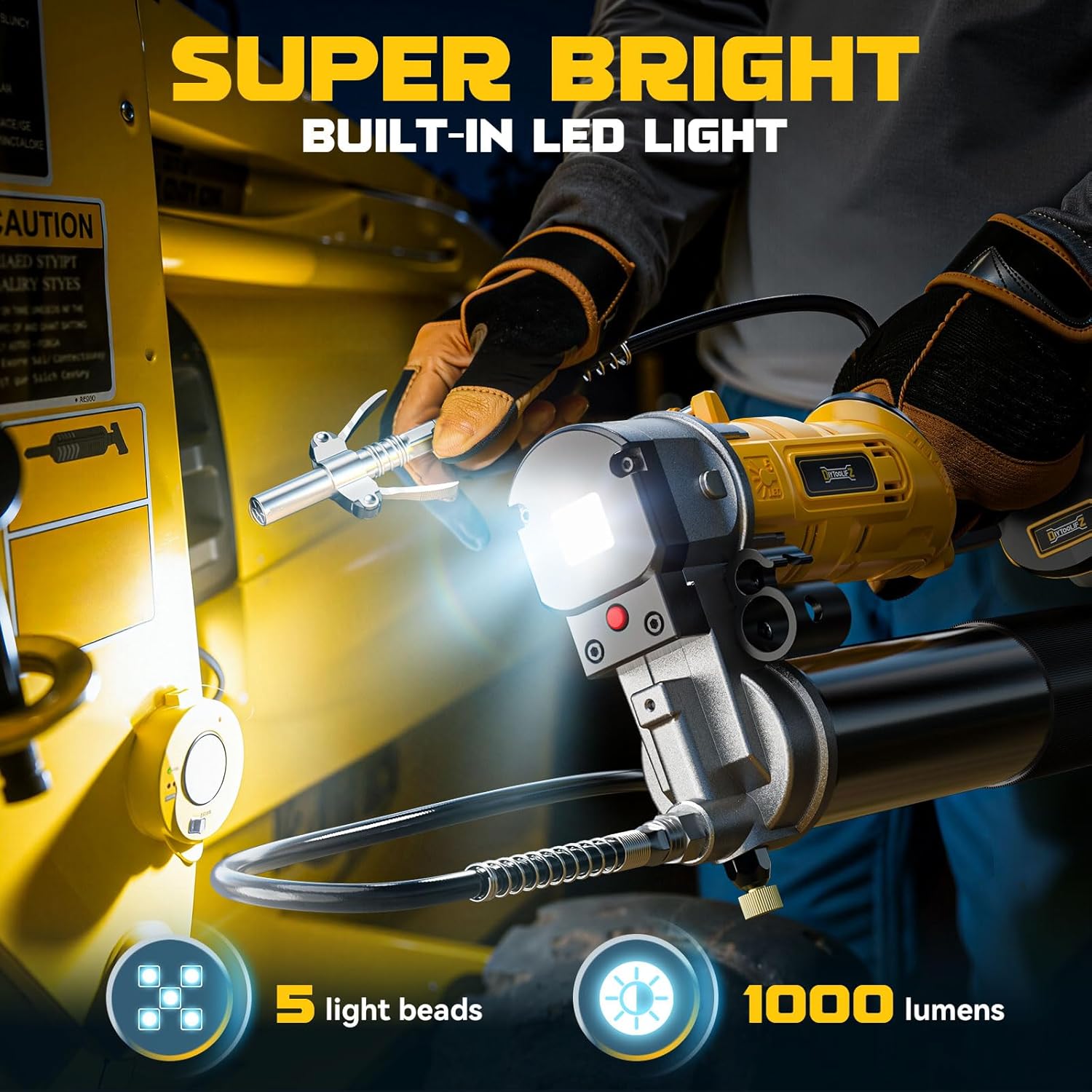 Pro 2-in-1 Cordless Grease Gun