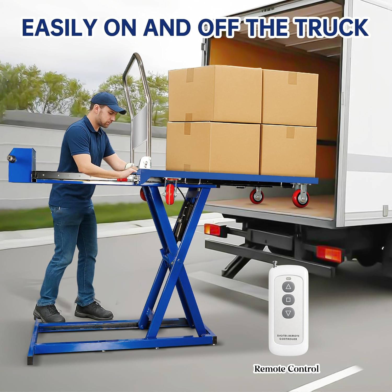Electric Lifting Platform Truck