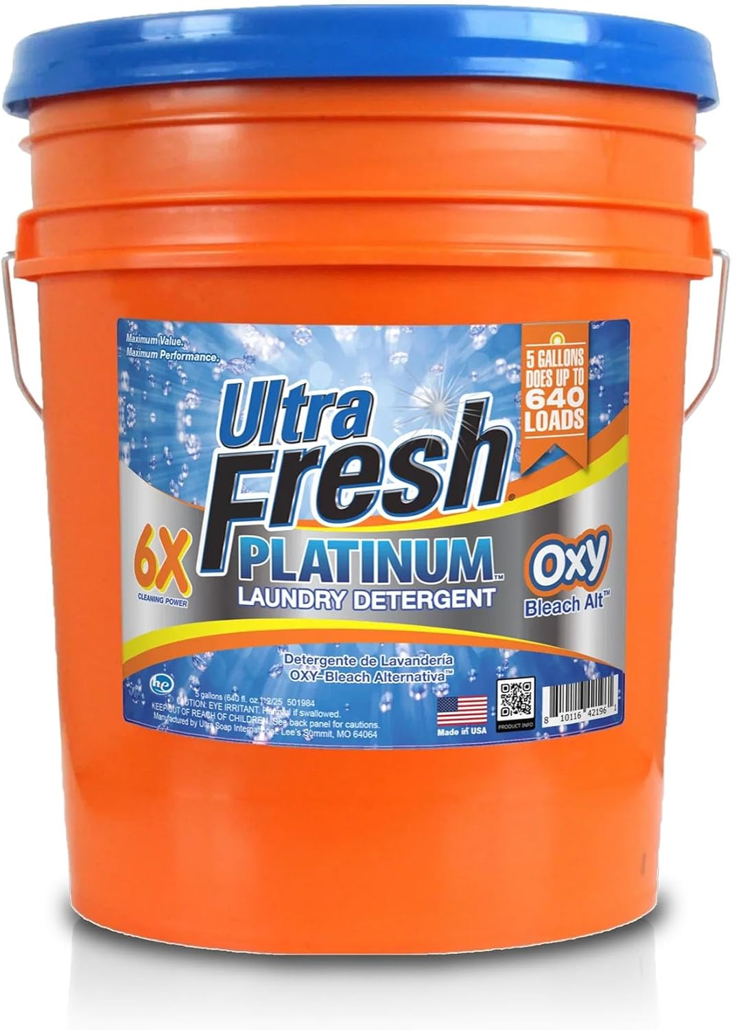 5 Gal, Up to 640 Loads Laundry Detergent