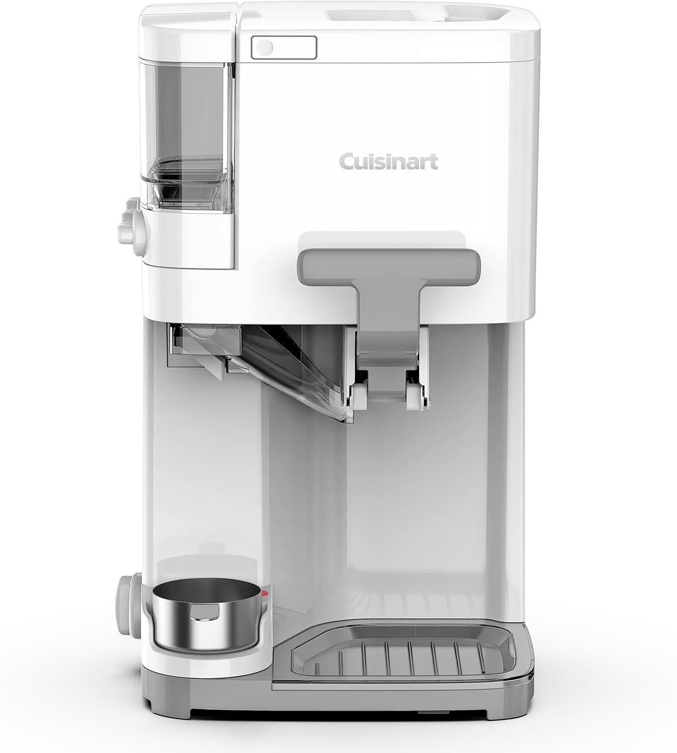 Soft Serve Ice Cream Machine- Mix It In Ice Cream Maker for Frozen Yogurt, Sorbet, Gelato, Drinks 1.5 Quart, White, ICE-48