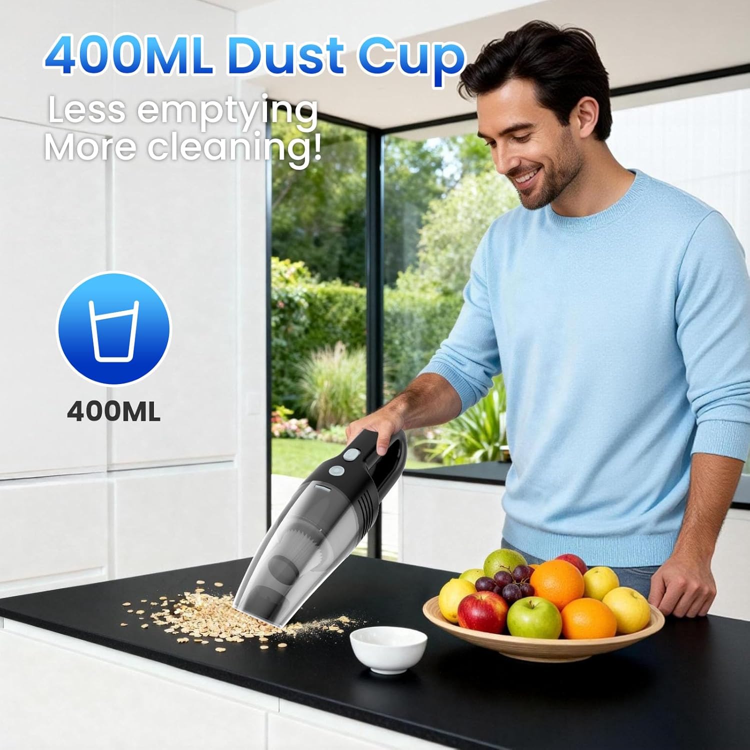 11000PA High-Power Car Vacuum!